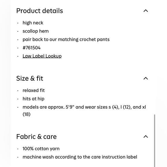 Old Navy Cozy Sleeveless Crochet Tunic Sweater - Picture 6 of 8